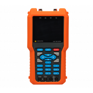 Тестер для сетей видеонаблюдения с трассировкой кабельных линий и мультиметром